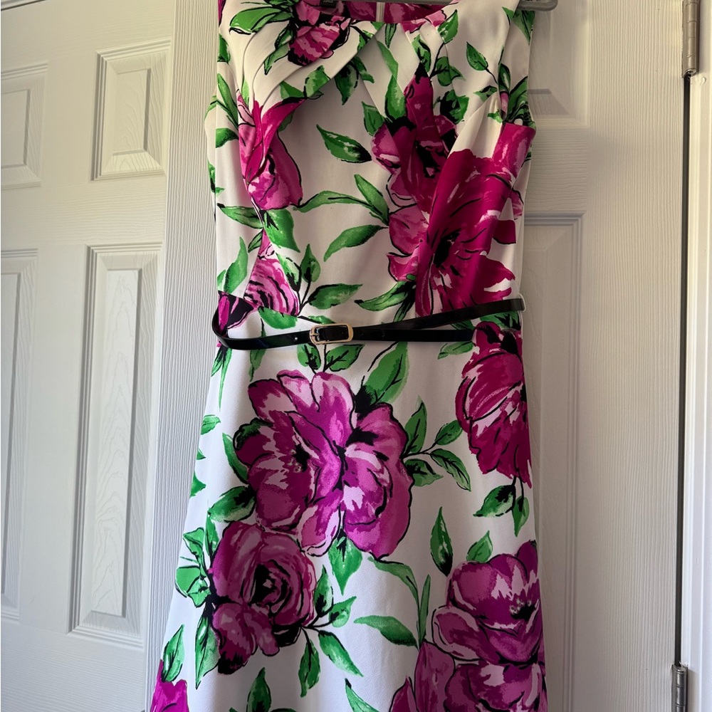 AGB floral dress. Size 14. Wonderful fit and excellent condition.